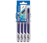 PILOT - SET TO GO 4 FRIXION FINELINER - ERASABLE FIBER TIP FINELINER - MEDIUM -ASSORTED COLORS - LIGHT GREEN LIGHT BLUE VIOLET PINK