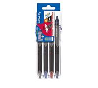 Etui 4 stylos roller Pilot Pen Frixion Point Clicker Set2Go Multicolore G
