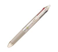 Pilot Stylo à bille, Frixion Ball 4, 0,5 mm, Extra Fine, 4 couleurs (Noir, Rouge, Bleu et Vert), Doré (Lkfb-80ef-cgd)