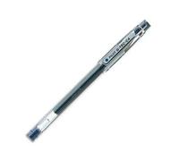 PILOT Stylo à bille pointe hi-tech extra-fine encre gel bleue corps plastique avec capuchon G-TEC-C4