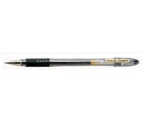 Pilot Stylo bille G1 Grip – Pointe moyenne 0,7 mm – Encre gel noire – Corps plastique – Lot 12