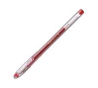 Pilot Stylo À Bille Pointe Moyenne Encre Gel Rouge Corps Plastique Et Capuchon G1 07
