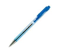 Pilot Stylo À Bille Rechargeable Pointe Fine Rétractable Encre Bleue Corps Plastique Cristal Bps-Matic