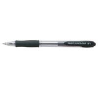 Pilot Pen – Stylo à bille rétractable – SUPER GRIP F – Noir