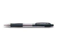 PILOT Stylo à bille rétractable SUPER GRIP M, noir Noir G