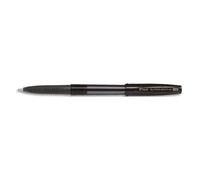 PILOT Stylo à bille Super Grip G à capuchon avec grip ergonomique, pointe extra-large rechargeable. Noir