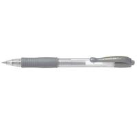 Stylo à encre gel PILOT G2 07 argent métallique
