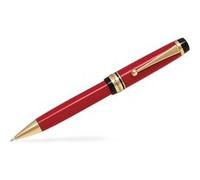 PILOT stylo bille Custom Urushi en ébonite laqué rouge, pointe moyenne 1.0, encre à base d’huile, coffret élégant Rouge