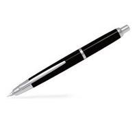 PILOT Stylo plume Capless Décimo rétractable noir plume large or 18 carats coffret cadeau exclusif Noir