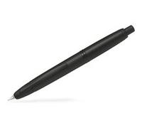 PILOT stylo plume Capless rétractable noir mat avec plume moyenne en or 18 carats, coffret cadeau exclusif, design précis et matériaux nobles Noir