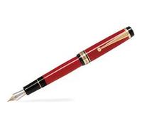 PILOT stylo plume Custom 845 Rouge laque Urushi plume moyenne or 18 carats coffret bois exclusif Rouge