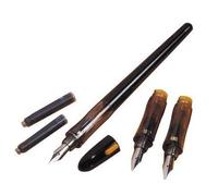 Pilot Stylo Plume De Calligraphie Plumix, Kit De 3 Corps Noir ( 0,58 / 0,7 / 1mm)