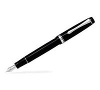 PILOT stylo plume de luxe Heritage 91 noir avec plume large plaquée or 14 carats, compatible cartouches et convertisseur, en coffret élégant Noir