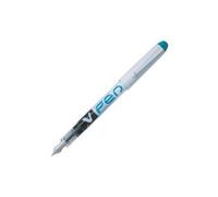 Pilot Stylo Plume Jetable Effaçable V-Pen Pte Moyenne Turquoise