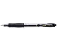 Pilot BL-G2-7-B Stylo à encre gel G2-7 - 0,4 mm, noir (indélébile)