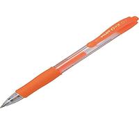 PILOT Stylo roller encre gel G-2. Pointe moyenne 07 RT. Couleur Orange néon