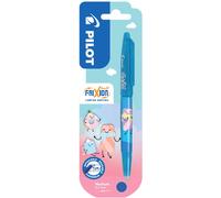 Pilot Stylo Roller Frixion Ball 07 Fancy Winter, Bleu Clair