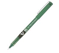 PILOT Stylo roller Hi-Tecpoint V5 Encre liquide Pte Fine Vert