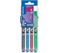 Pilot Stylo Roller Hi-Tecpoint V5 Set2go, Étui De 4
