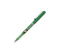 Pilot Pen Stylo roller V Ball encre liquide pointe fine 0,5 mm capuchon vert