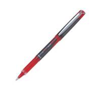 Pilot Stylo Roller Pointe Métal 1 Mm Encre Liquide Rouge + Régulateur De Débit V-Ball Grip