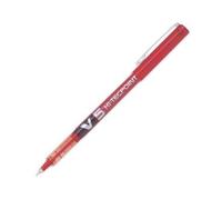 Pilot Hi-Tecpoint V5 - Stylo roller pointe fine 0,5 mm - Rouge