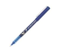 Pilot Hi-Tecpoint V7 - Stylo roller rechargeable pointe moyenne 0,7 mm - Bleu