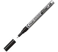 Pilot Super Color Lot de 12 marqueurs pointe fine Argenté