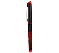 Pilot V-Ball Grip Lot de 12 Stylo roller Pointe métal 1 mm Encre liquide Rouge + régulateur de débit