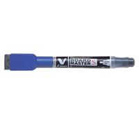 Pilot V-Board Master S 3,5 mm Pointe extra fine marqueur pour tableau blanc avec effaceur - Bleu
