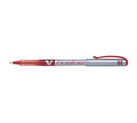 Pilot V Fineliner Liquid Ink 1.2 mm Tip - Red Box of 12