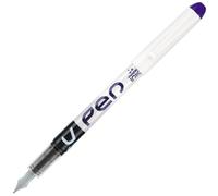 Pilot V-Pen Lot de 12 Stylo à plume jetable largeur de trait 0,4 mm Encre liquide Violet