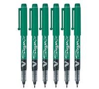 Pilot V Sign Pen SW-VSP Lot de 6 marqueurs à pointe moyenne 2 mm Largeur de trait 0,6 mm