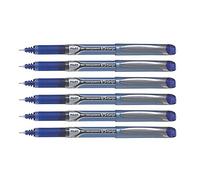 Pilot V5 Stylo roller Bleu Pochette de 6 (Import Royaume Uni)
