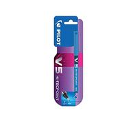 Pilot V5 Stylo roller Hi-Tecpoint Rapid Dry Fine 0,5 Bleu