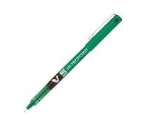 PILOT Stylo roller Hi-Tecpoint V5 Encre liquide Pte Fine Vert