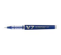 Pilot V7 Hi-Tecpoint Refillable Pen - Blue (Pack of 10)