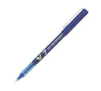 Pilot V7 Hi-Tecpoint - Stylo Roller Pointe Aiguille - Encre Liquide Bleue