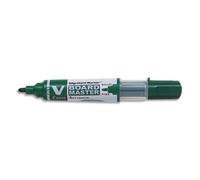Pilot Vboard Master Lot de 10 Marqueur effaçable à sec - Pointe ogive/fine Vert