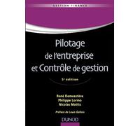 Pilotage de l'entreprise et contrôle de gestion