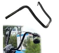 Pilotage guidon Accessoires Pour Guidon De Moto Ape Noir Brillant 16 Pouces Pour Harley Pour Davidson Pour Bad Boy FXSTSB 1995-1997 Pour Fat FLSTF 1990-2017