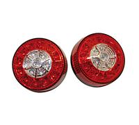 HIGHSIDER smart LED rear light, brake light, turn signal for ATV, black