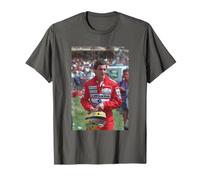 Pilote Ayrton Senna Racing au GP de Grande-Bretagne à Silverstone 1989 T-Shirt