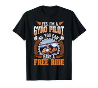 Pilote D'autogire Autogire Gyrocoptère T-Shirt