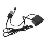 Pilote de Bande LED USB Noir en Alliage et Plastique | Composants Certifiés Sécurité, Compatible Ruban LED et Fil El, pour Gamers PC et Bricolage