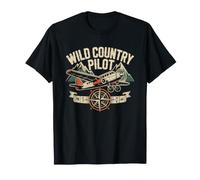 Pilote De Brousse Alaska Aviation Sauvage T-Shirt