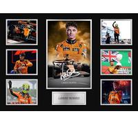 Pilote de course britannique emblématique de sport automobile Lando Norris, Formule Un, photos hommage A4 Art mural IMPRIMÉ SEULEMENT 21 x 29,7 cm