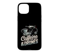 Pilote de Drone caféine et Drones Coque pour iPhone 15 Plus