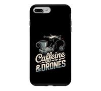 Pilote de Drone caféine et Drones Coque pour iPhone 7 Plus/8 Plus