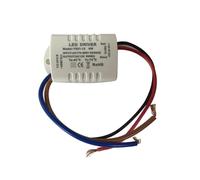 Pilote de lampe LED DC 12V 6W, transformateur d'éclairage de puissance for lampes LED E27/E14, 50 pièces